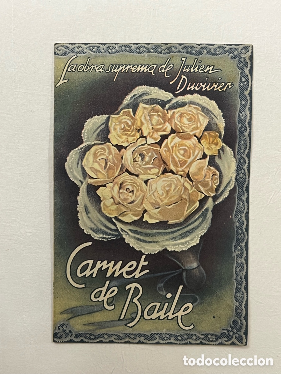 Cine: BARCELONA. Cine Victoria. Programa doble CARNET DE BAILE.. Musical.. (a.1943)