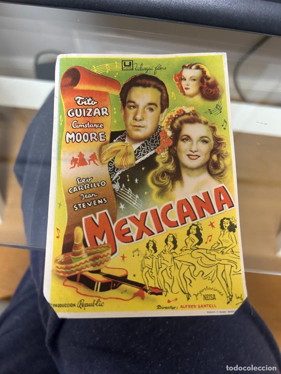 Cinema: &ordm;1061 MEXICANA SIN PUBLICIDAD BUEN ESTADO