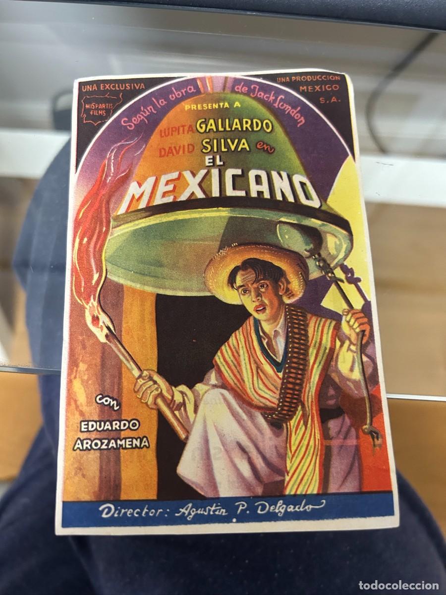  Foglietti di film di film antichi di cinema: &ordm;1062 MEXICANO CINE MONTERROSA REUS CON PUBLICIDAD BUEN ESTADO