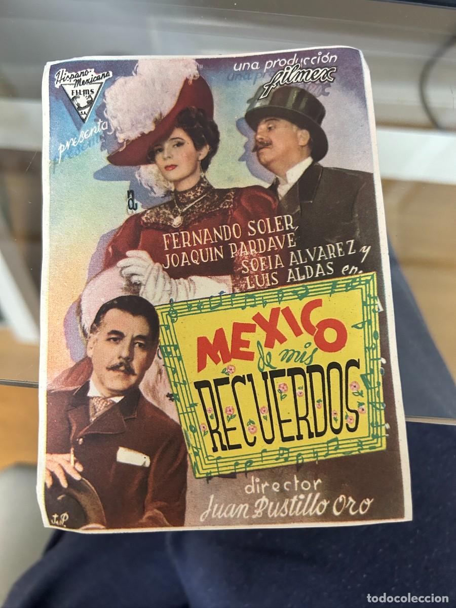 Cinema: &ordm;1065 MEXICO DE MIS RECUERDOS SELLO SANTA MARTA BADAJOZ BUEN ESTADO