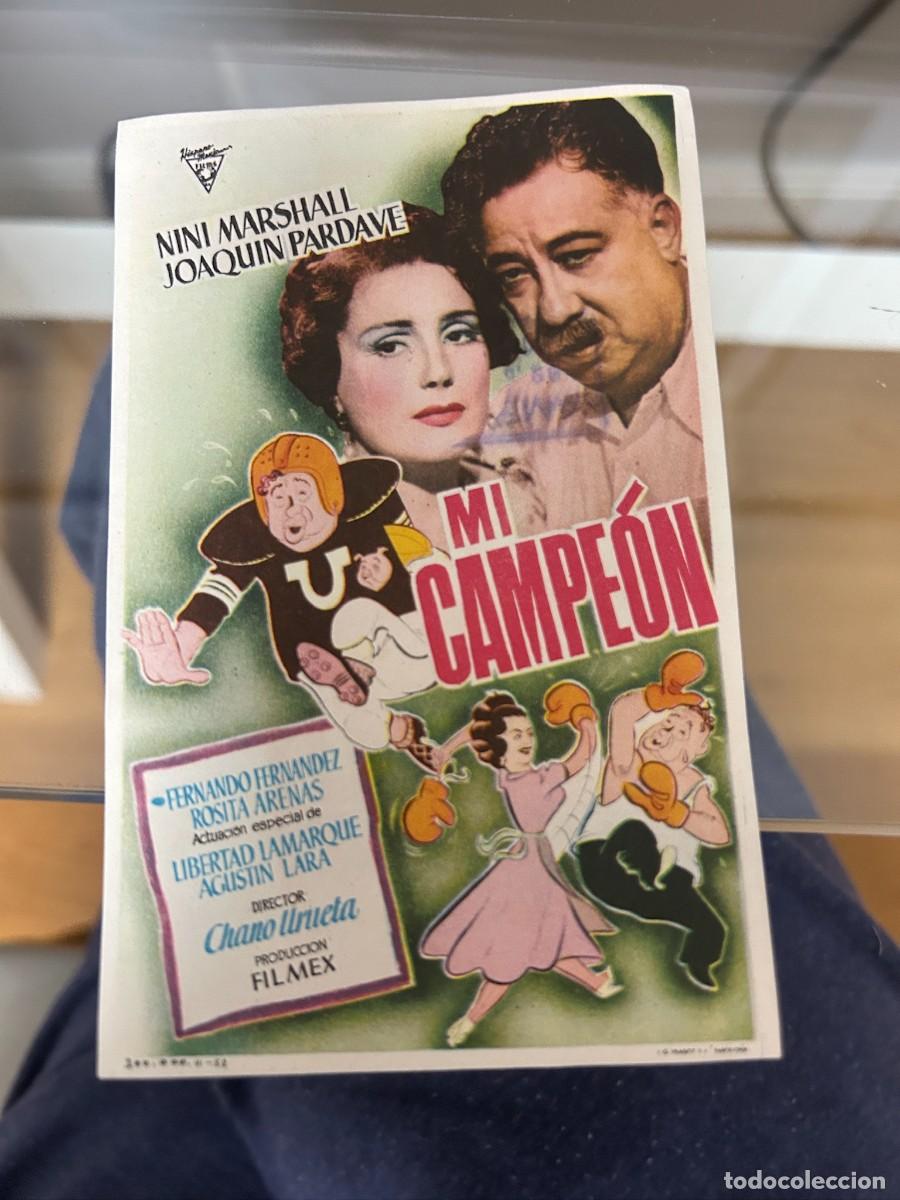 Cinema: &ordm;1068 MI CAMPEON SIN PUBLICIDAD BUEN ESTADO