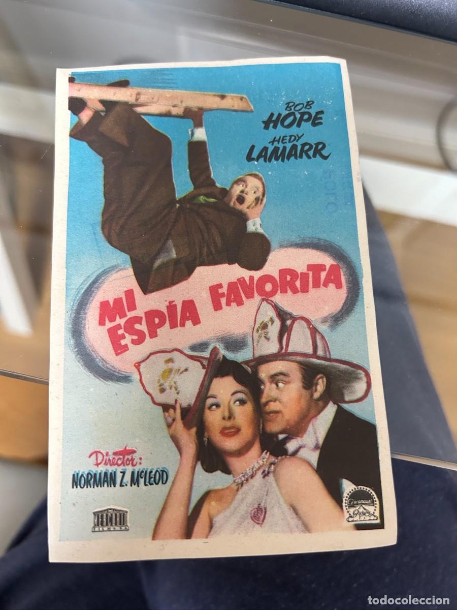 Cine: &ordm;1075 MI ESPIA FAVORITA SELLO BARCELONA BUEN ESTADO