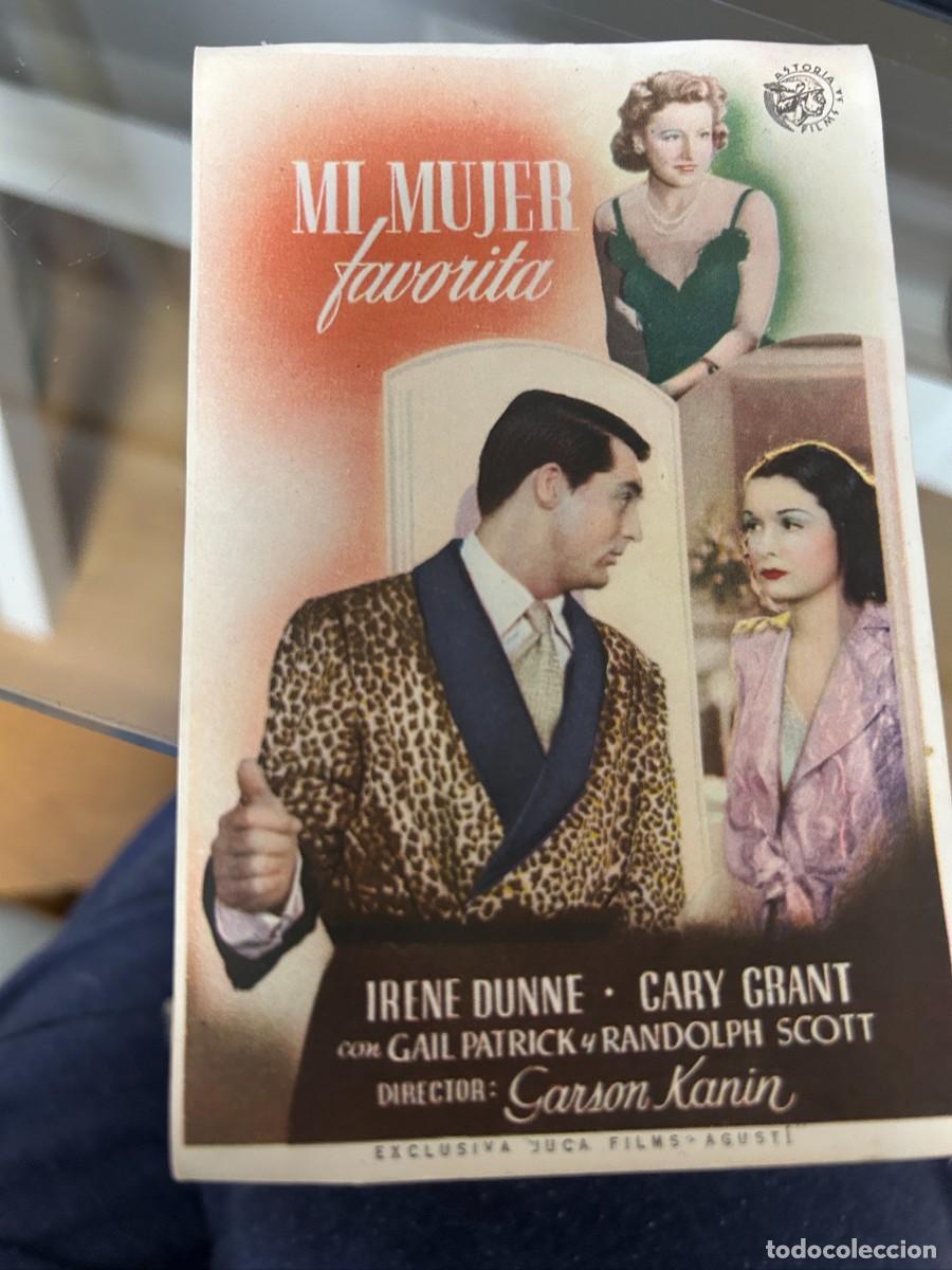 Cinema: &ordm;1090 MI MUJER FAVORITA SIN PUBLICIDAD BUEN ESTADO