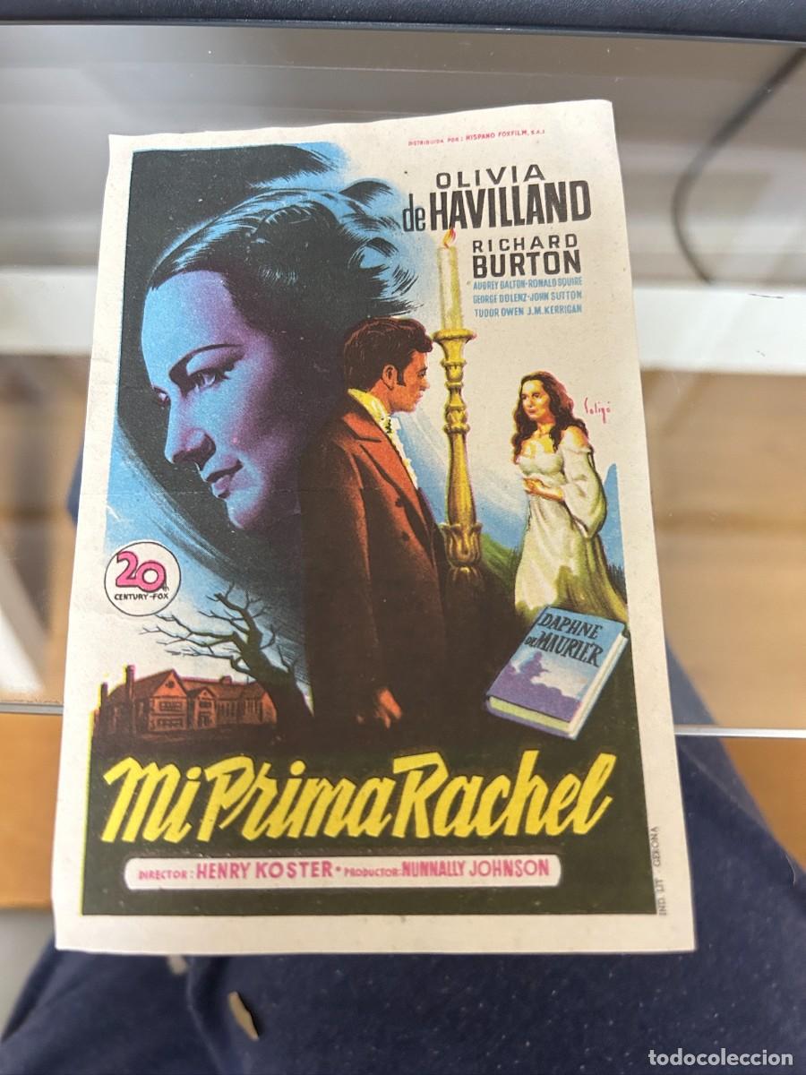 Cine: &ordm;1094 MI PRIMA RACHEL SELLO ORIHUELA BUEN ESTADO