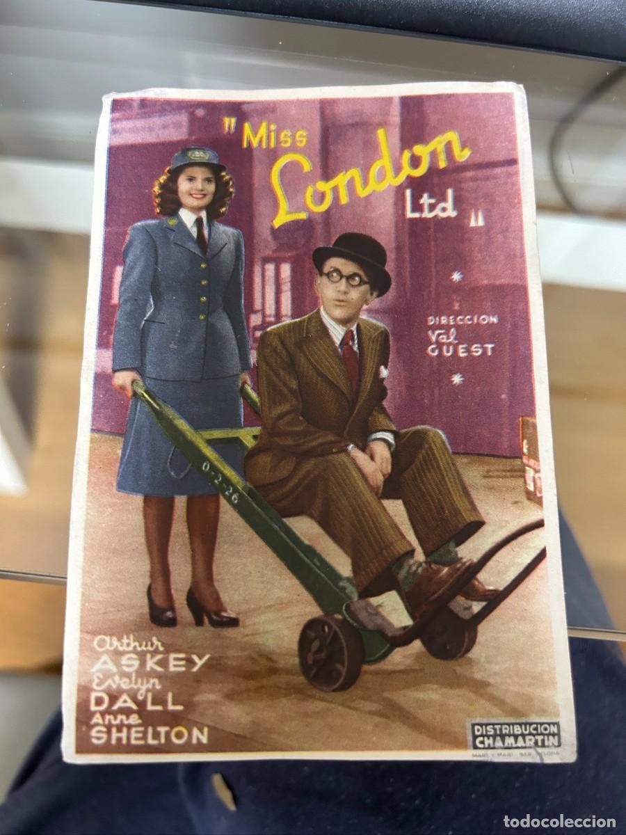 Cinema: &ordm;1102 MISS LONDON LTD SIN PUBLICIDAD BUEN ESTADO