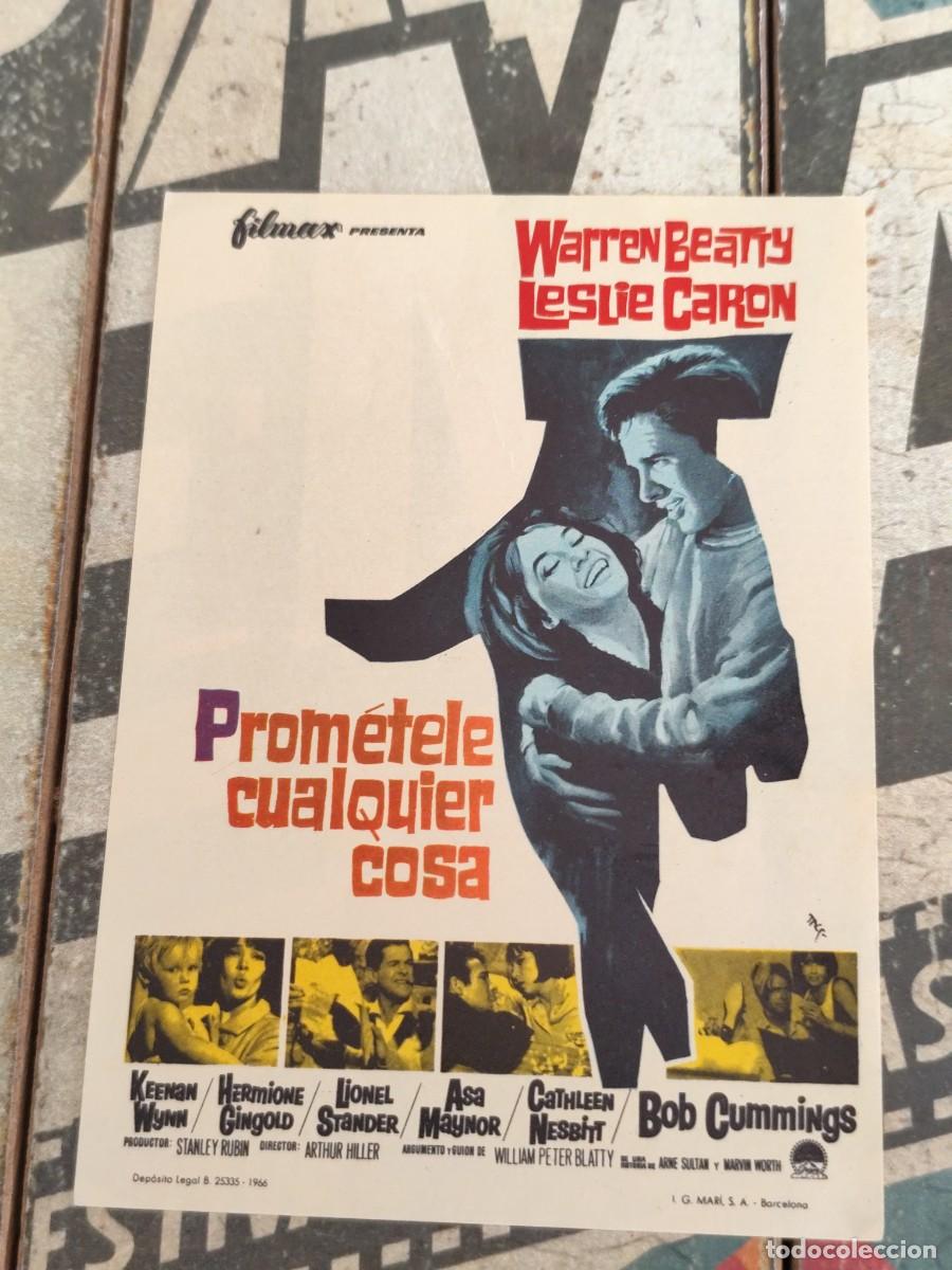  Flyers Publicitaires de films Anciens: Prometele cualquier cosa sin publicidad
