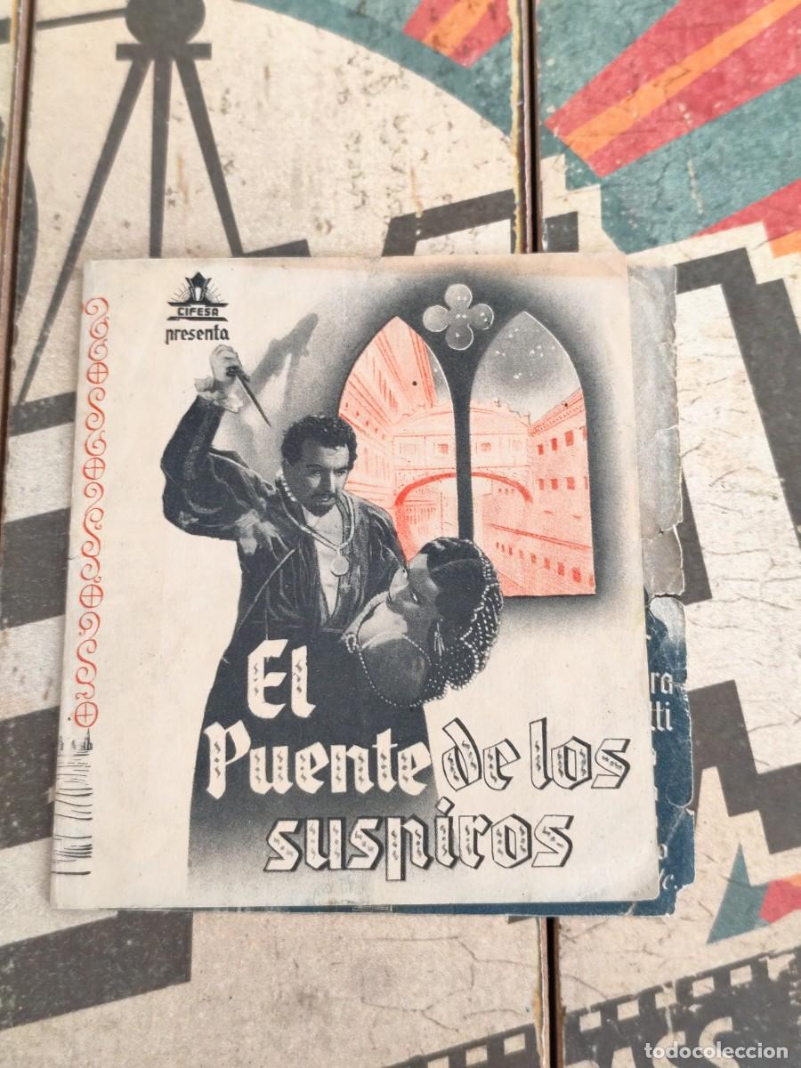  Flyers Publicitaires de films Anciens: El puente de los suspiros doble sin publicidad
