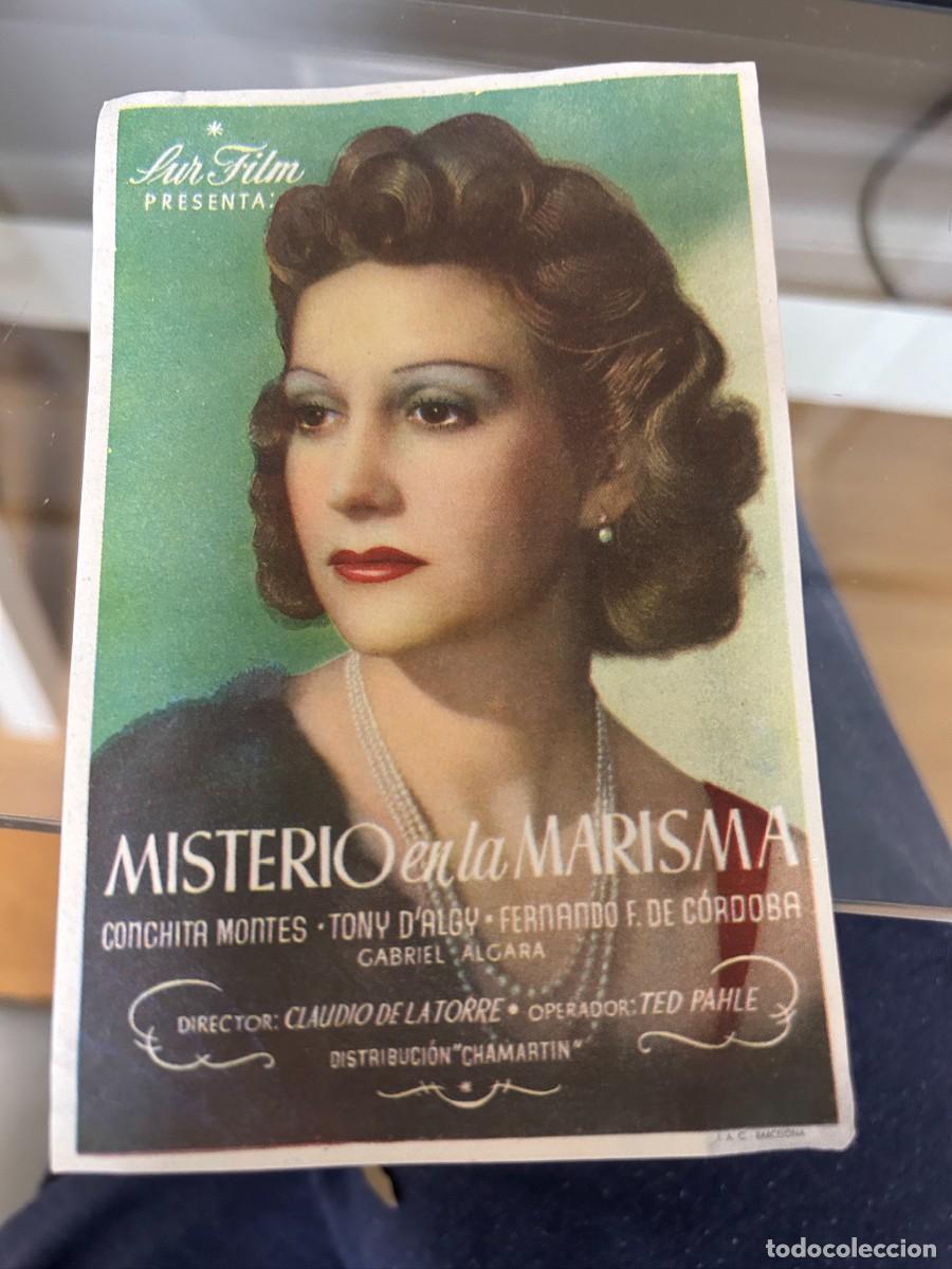 Cinema: &ordm;1103B MISTERIO EN LA MARISMA SIN PUBLICIDAD BUEN ESTADO