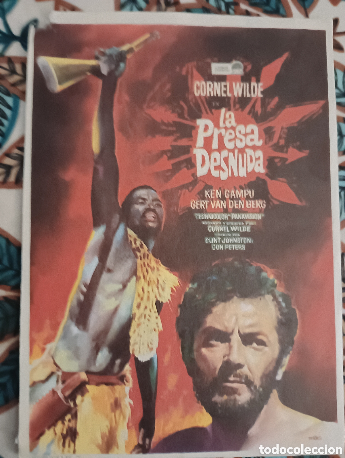 Kino: LA PRESA DESNUDA - CORNEL WILDE - CON PUBLICIDAD
