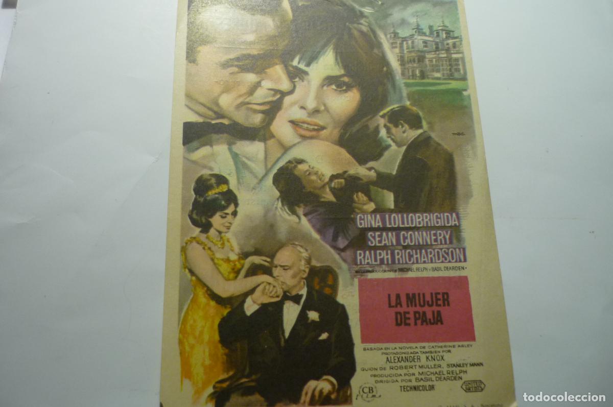 Cine: programa la mujer de paja .cine -posito cambrils