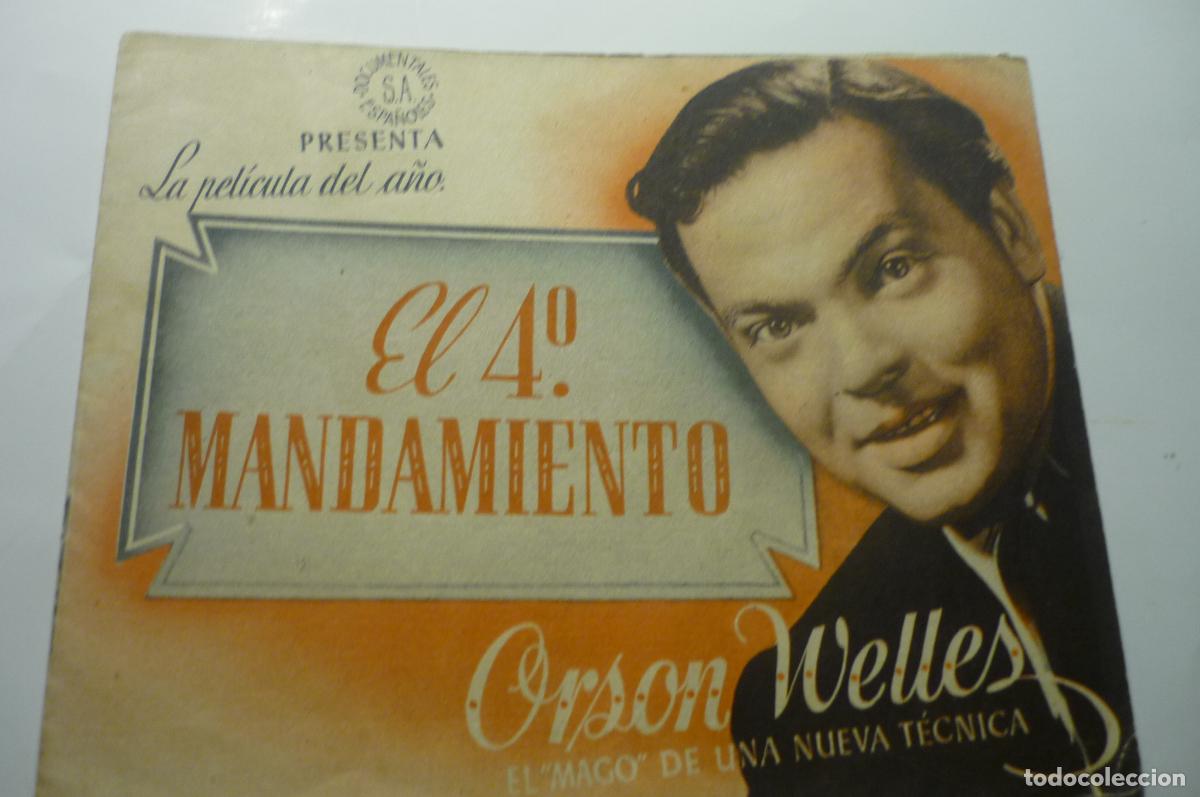 Cine: programa doble el 4&ordm; mandamiento orson welles - Foto 1