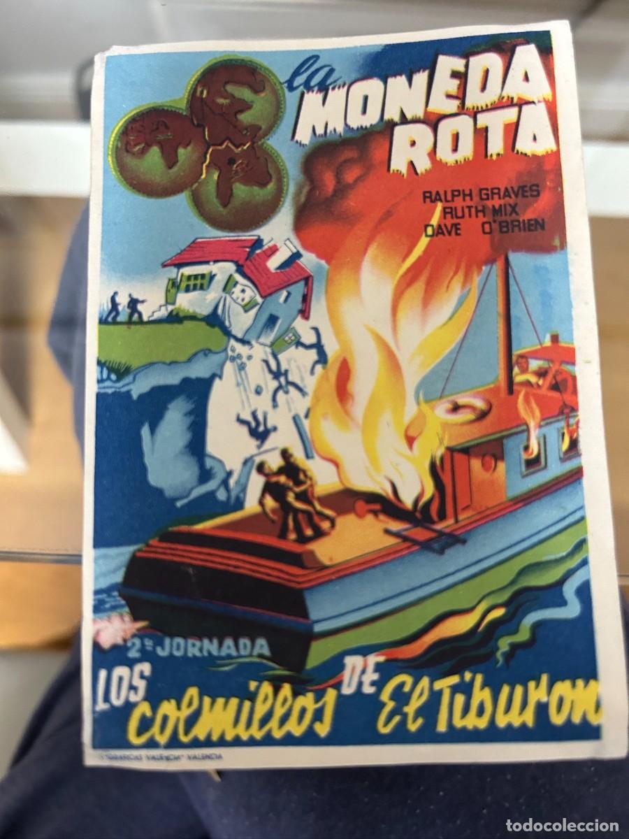 Kino: &ordm;1112 LA MONEDA ROTA 2&ordf; JORNADA LOS COLMILLOS DE EL TIBURON SIN PUBLICIDAD BUEN ESTADO