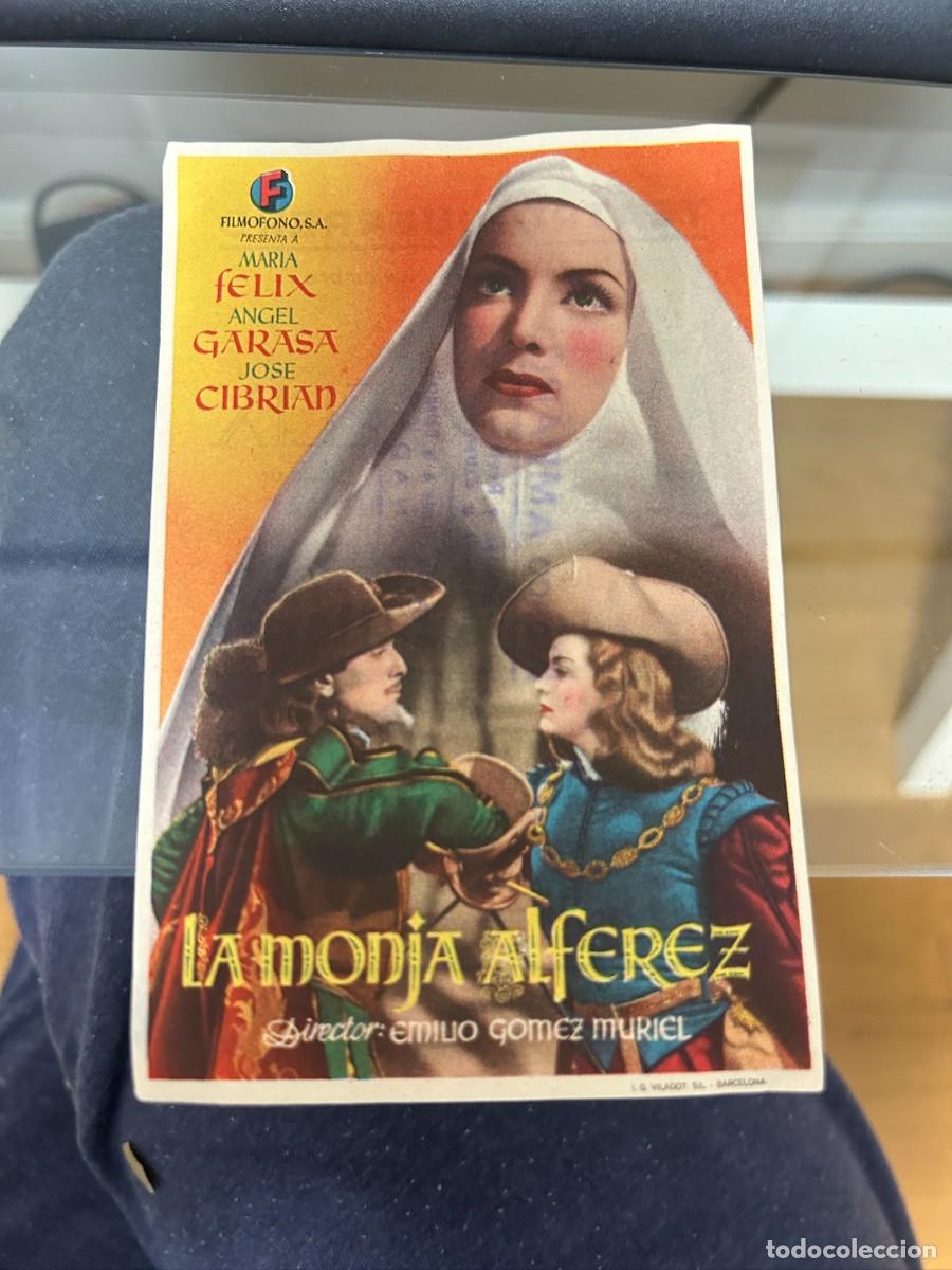 Kino: &ordm;1115 LA MONJA ALFEREZ TEATRO GUERRERO CREO ABARAN MURCIA CON PUBLICIDAD BUEN ESTADO