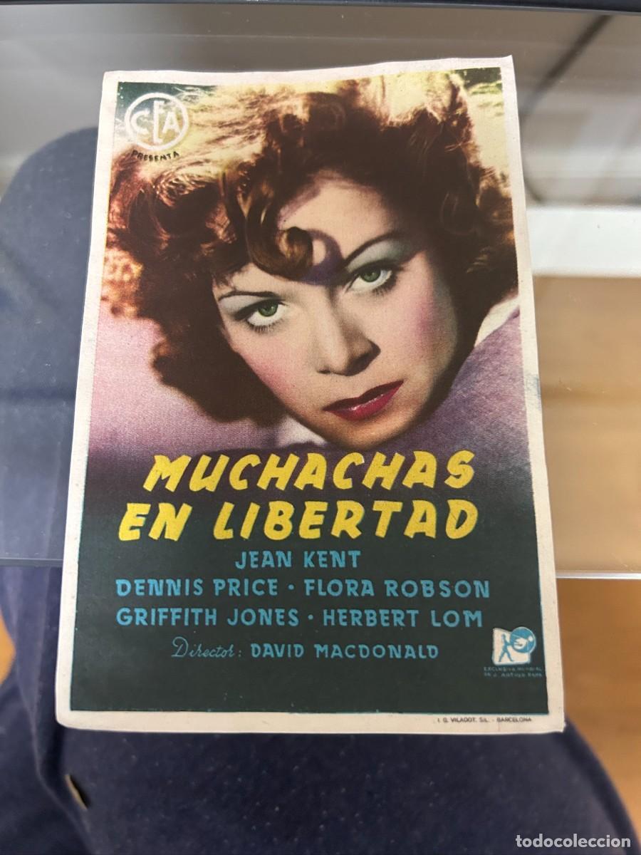 Folhetos de m&atilde;o de filmes antigos de cinema: &ordm;1127 MUCHACHAS EN LIBERTAD SIN PUBLICIDAD BUEN ESTADO