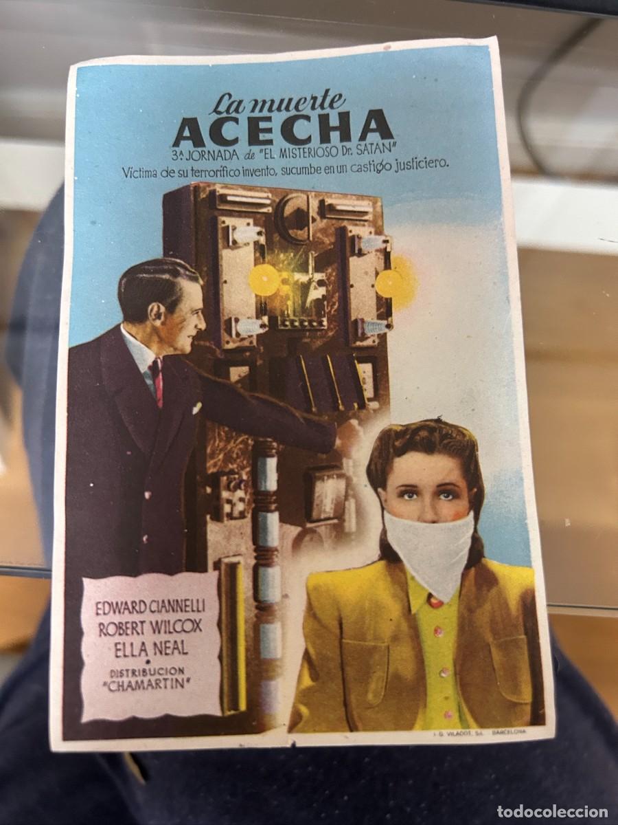 Cine: &ordm;1129 LA MUERTE ACECHA SIN PUBLICIDAD BUEN ESTADO