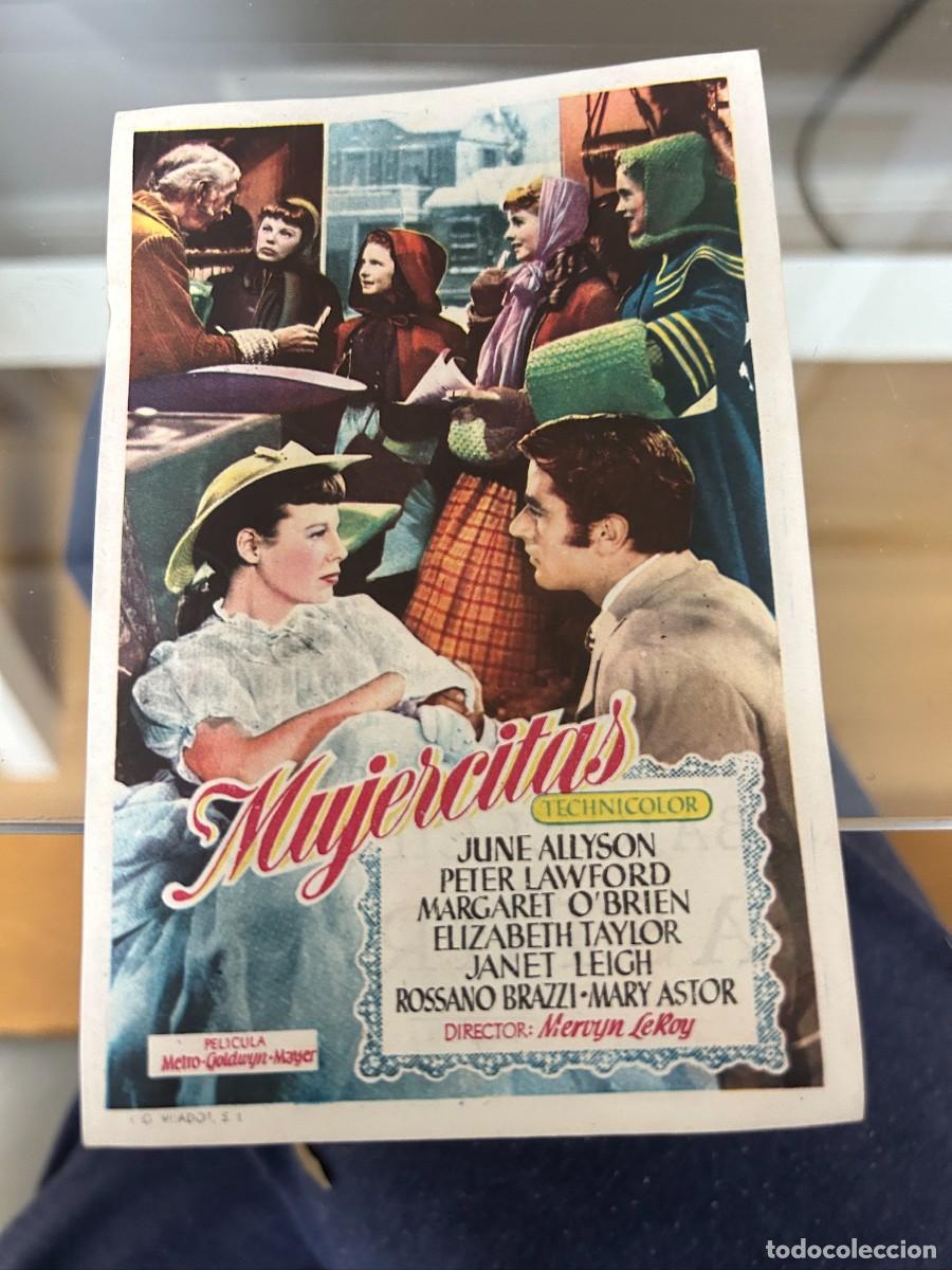 Cinema: &ordm;1130 MUJERCITAS TEATRO BARTRINA REUS CON PUBLICIDAD BUEN ESTADO