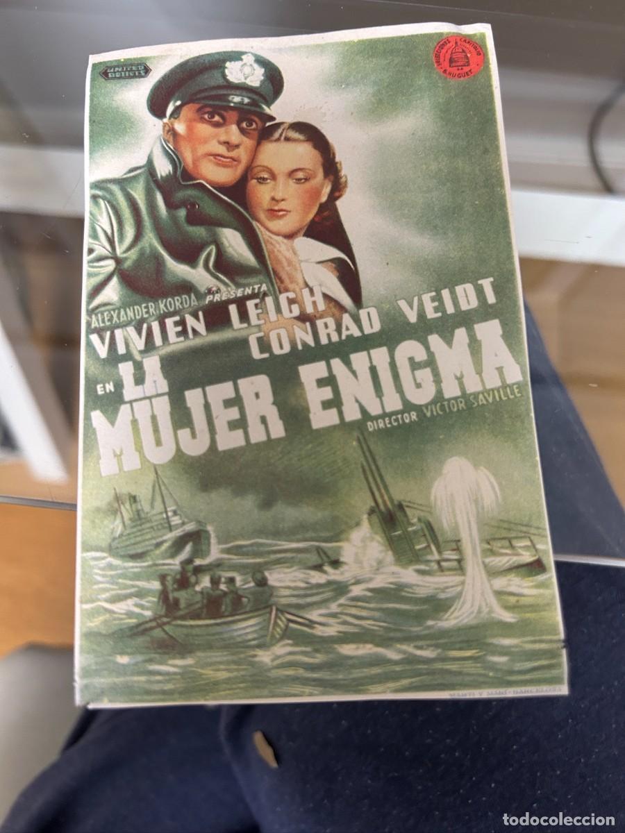 Cine: &ordm;1134 LA MUJER ENIGMA SIN PUBLICIDAD BUEN ESTADO
