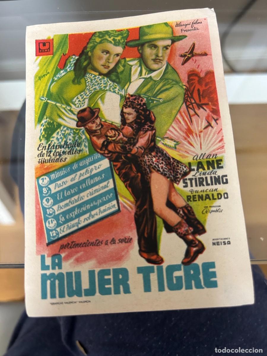 Cine: &ordm;1141 LA MUJER TIGRE SIN PUBLICIDAD BUEN ESTADO