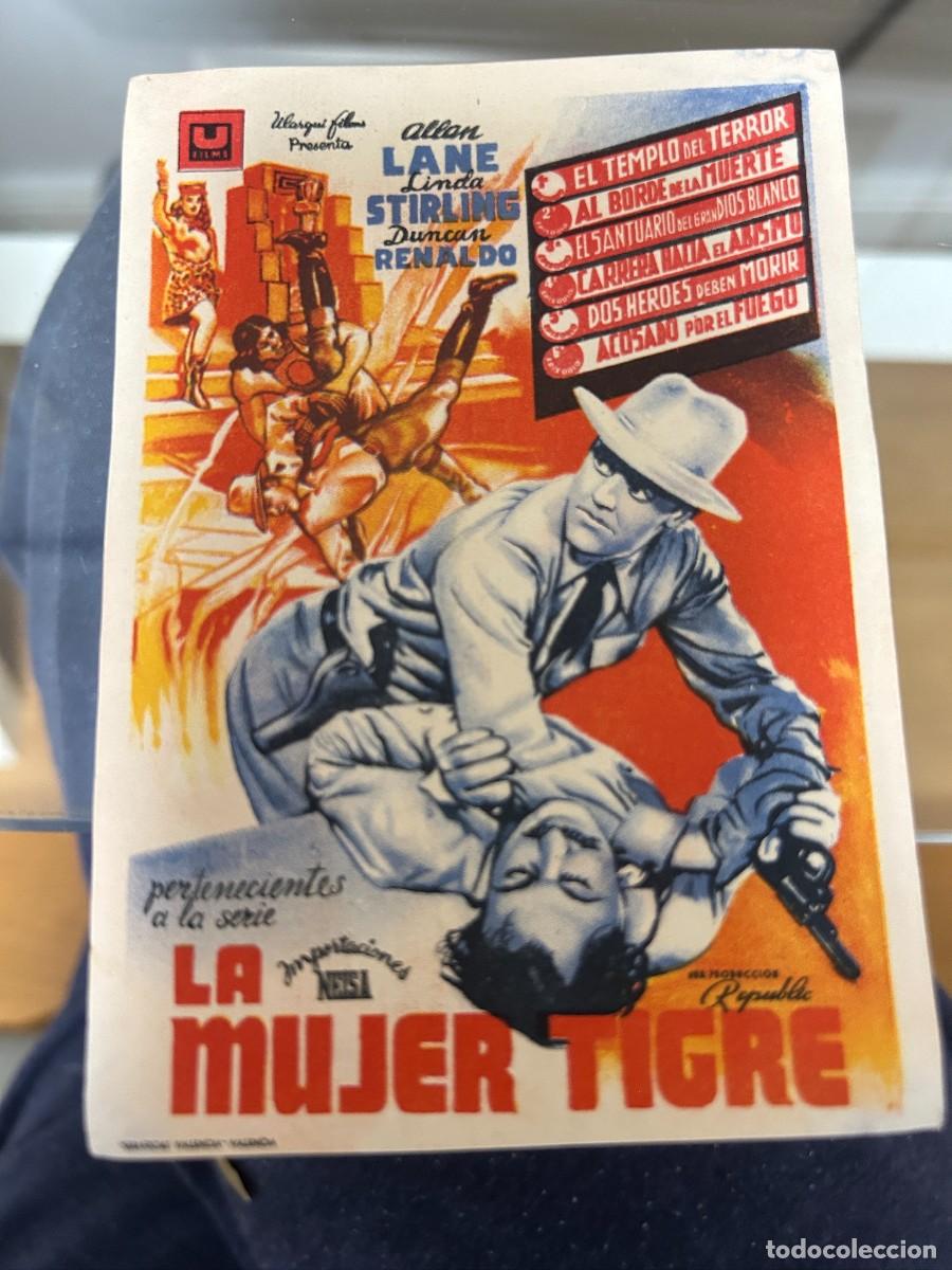 Cine: &ordm;1142 LA MUJER TIGRE SIN PUBLICIDAD BUEN ESTADO