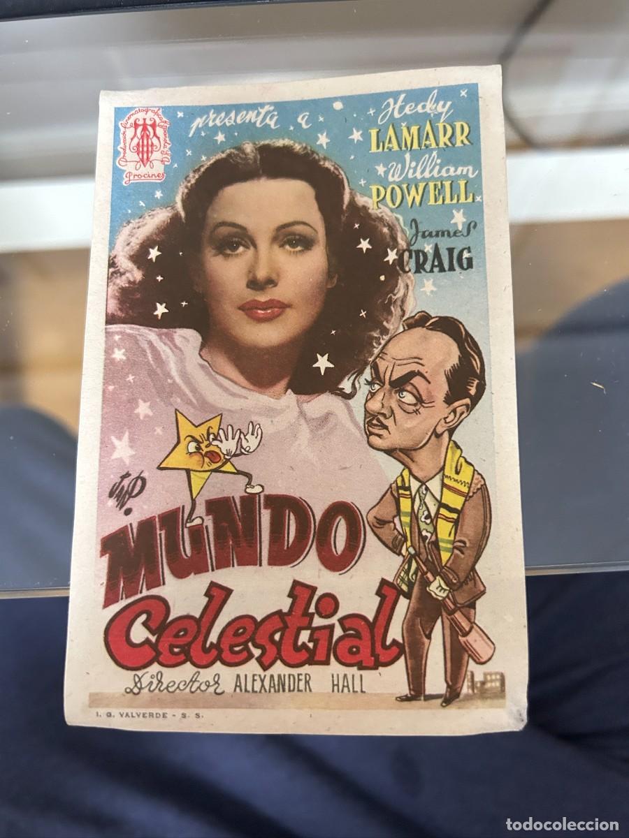 Cine: &ordm;1145 EL MUNDO CELESTIAL HEDY LAMARR SIN PUBLICIDAD BUEN ESTADO