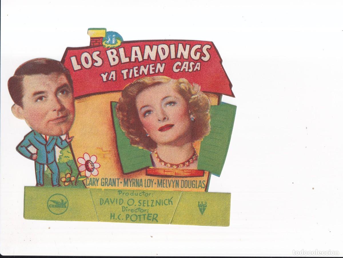 Cine: LOS BLANDINGS YA TIENEN CASA : CARY GRANT .- CON PUBLICIDAD