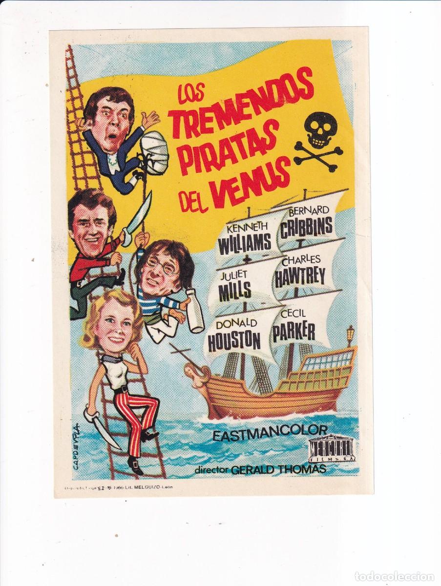 Cine: LOS TREMENDOS PIRATAS DEL VENUS : KENNETH WILLIAMS .- SIN PUBLICIDAD