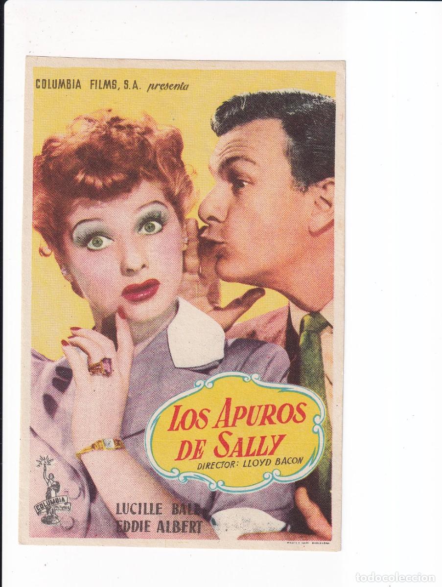 Cine: LOS APUROS DE SALLY : LUCILLE BALR .- SIN PUBLICIDAD
