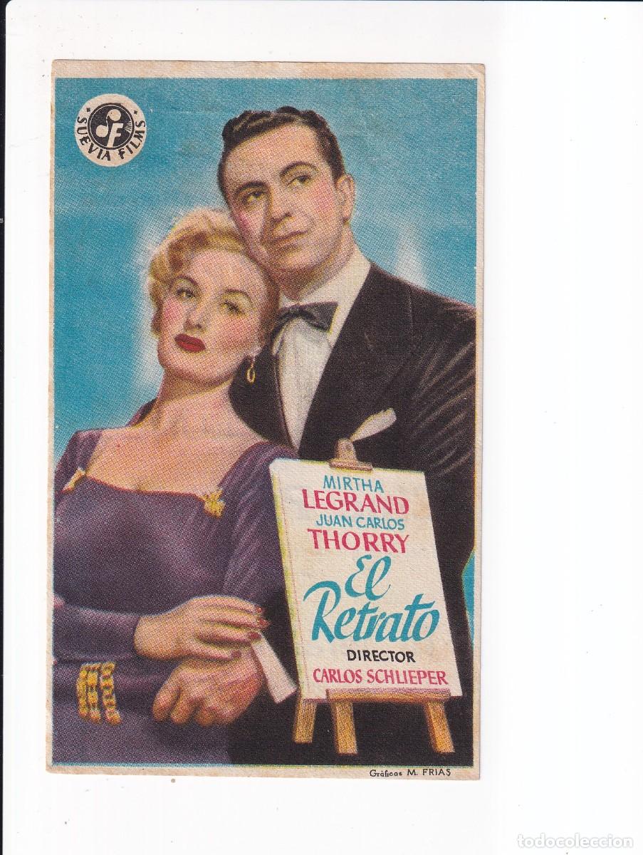 Cine: EL RETRATO : MIRTHA LEGRAND .- CON PUBLICIDAD
