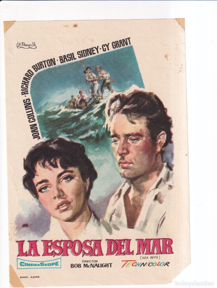 Cine: LA ESPOSA DEL MAR : JOAN COLONS .- SIN PUBLICIDAD