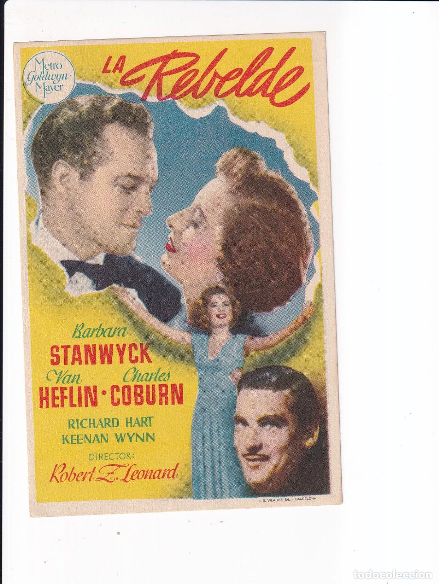 Cinema: LA REBELDE : BARBARA STANWYCK .- SIN PUBLICIDAD