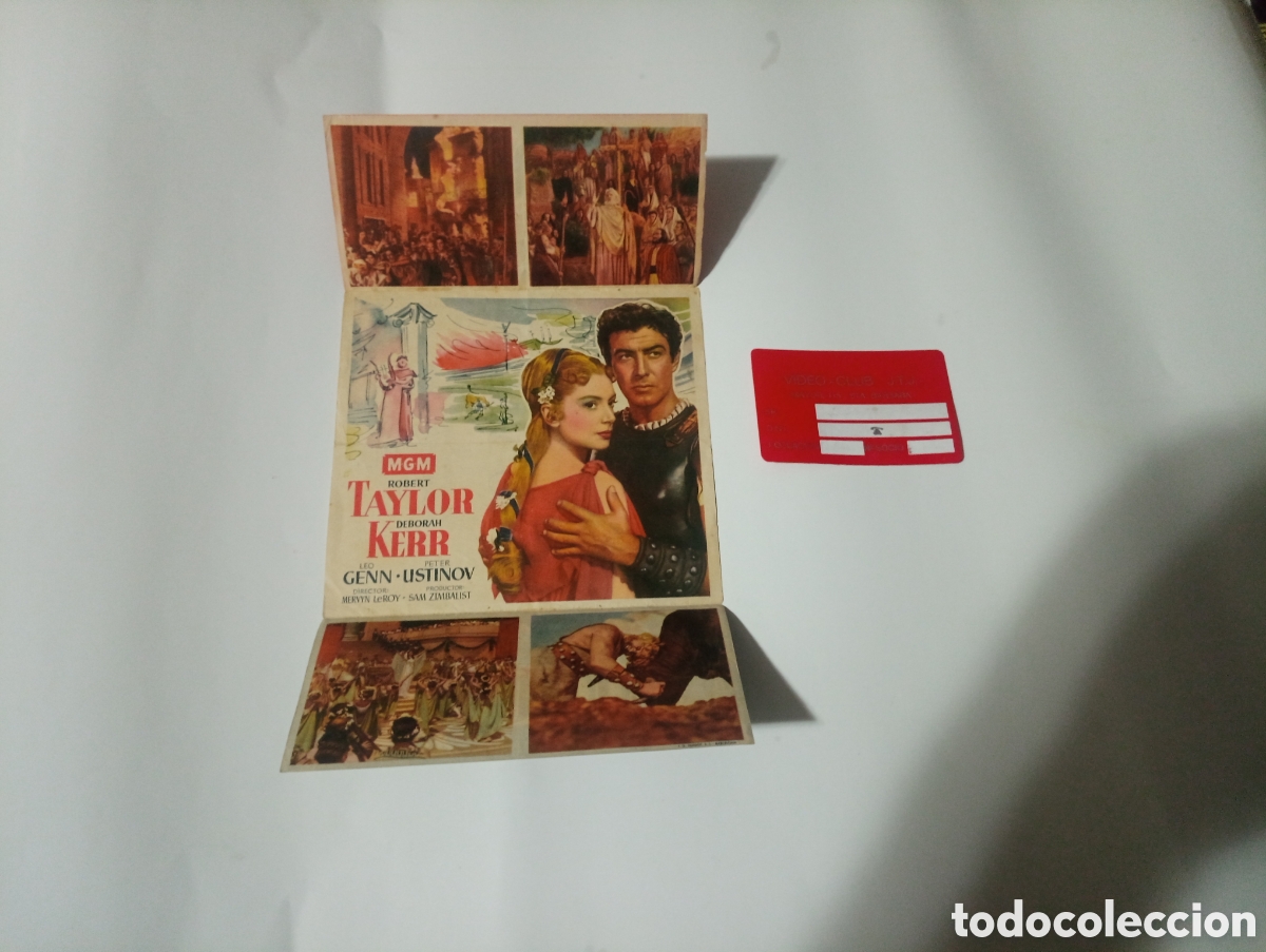 Cine: Folleto de mano quo vadis - Foto 2