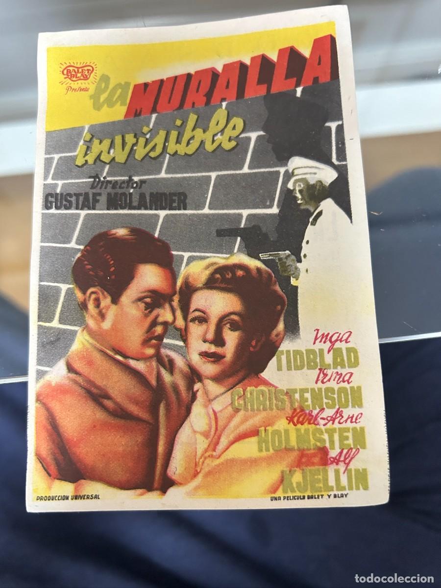 Cine: &ordm;1148 la muralla cine kursaal reus con publicidad buen estado