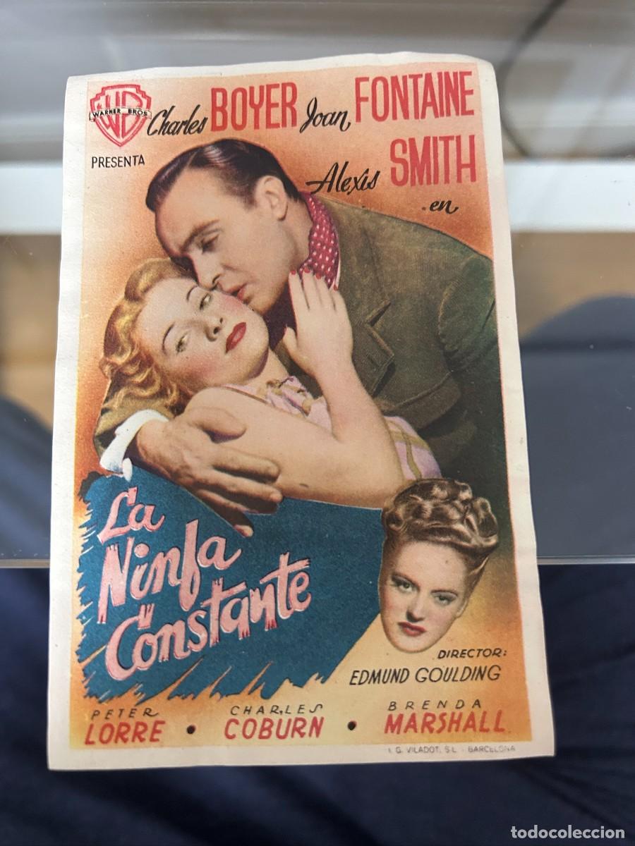 Cine: &ordm;1169 la ninfa constante sin publicidad buen estado