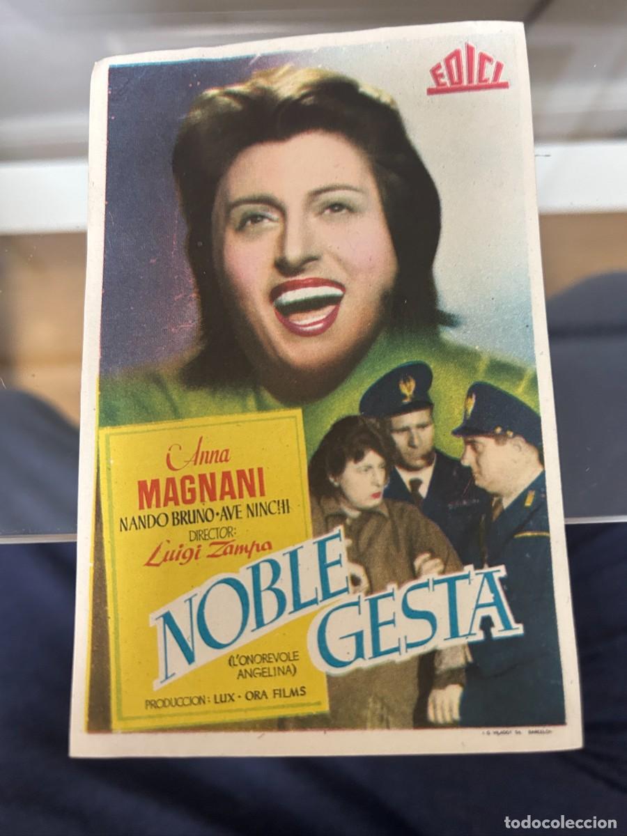 Cine: &ordm;1178 noble gesta sin publicidad buen estado