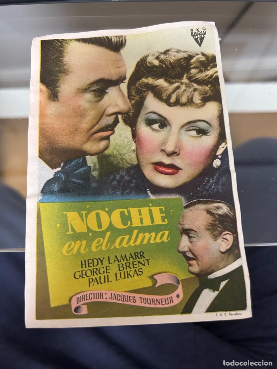Cine: &ordm;1188 noche en el alma sin publicidad buen estado
