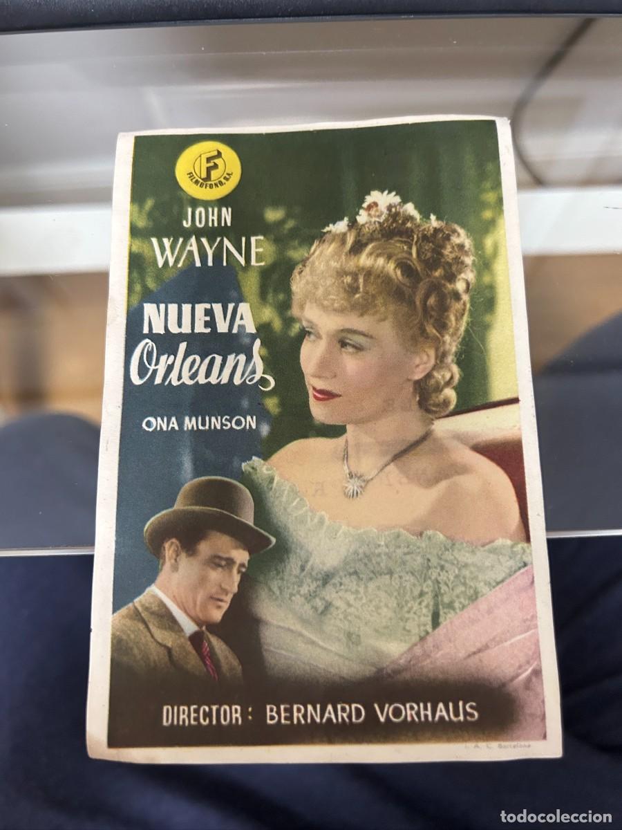 Cine: &ordm;1209 nueva orleans sello de cordoba buen estado john wayne