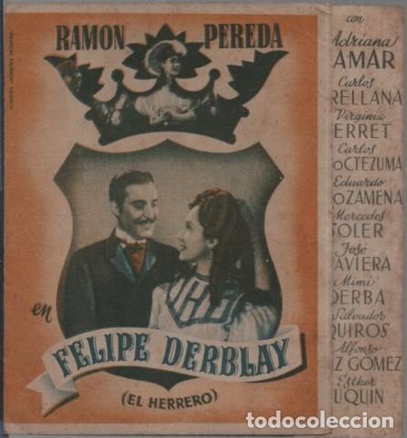 Cine: PROGRAMA DOBLE DE CINE: FELIPE DERBLAY PC-11869 - Foto 1