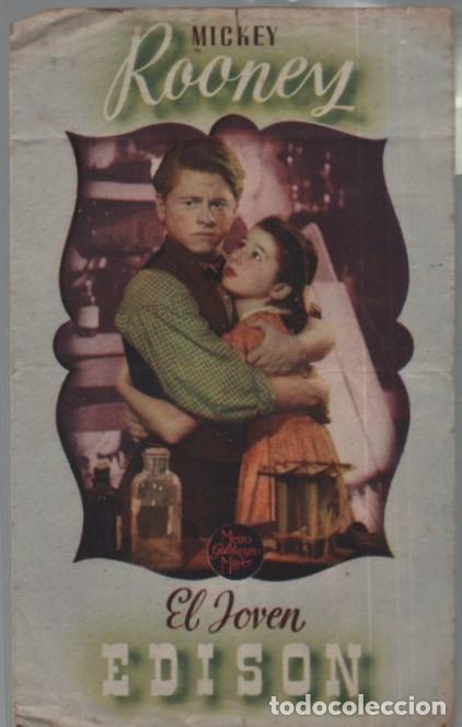 Cine: PROGRAMA DOBLE DE CINE: EL JOVEN EDISON PC-11875