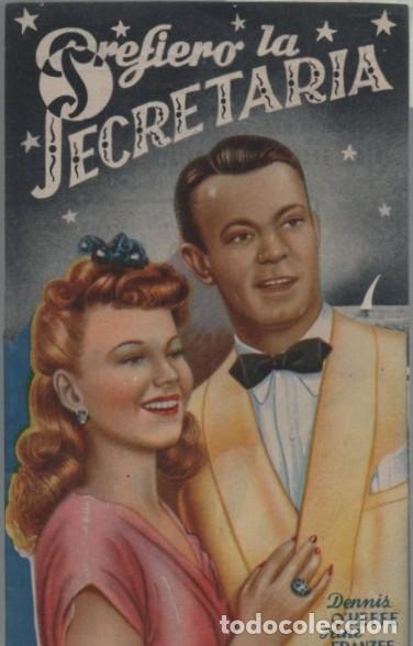 Cine: PROGRAMA DOBLE DE CINE: PREFIERO LA SECRETARIA PC-11880