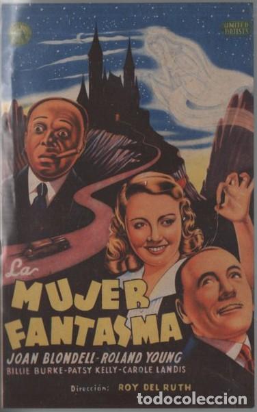 Cine: PROGRAMA DOBLE DE CINE: LA MUJER FANTASMA PC-11882