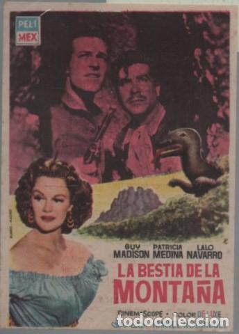 Cine: PROGRAMA DE CINE: LA BESTIA DE LA MONTA&Ntilde;A PC-11891 - Foto 1