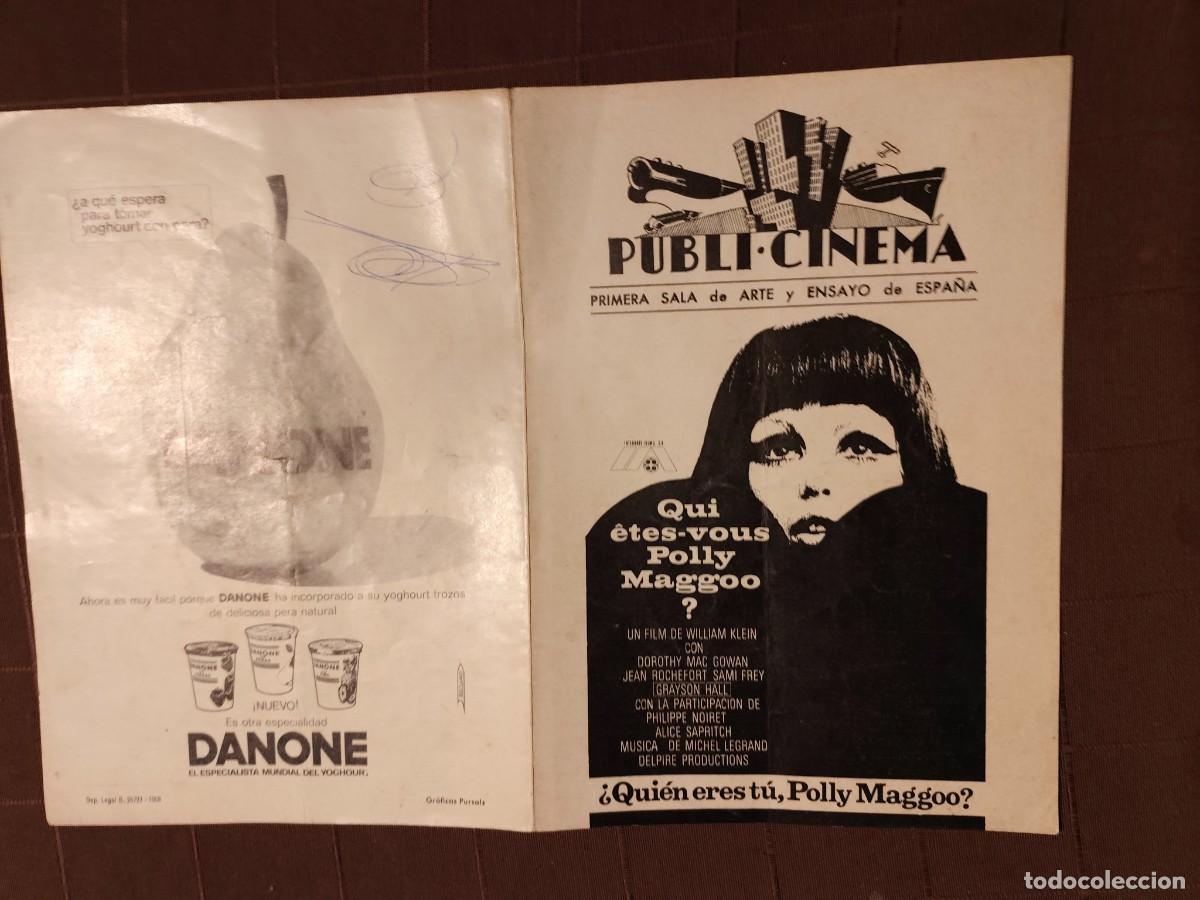 Cine: PUBLI-CINEMA -QUI ETES-VOUS POLLY MAGGOO?
