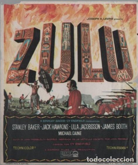 Cine: PROGRAMA DE CINE: ZULU PC-11906