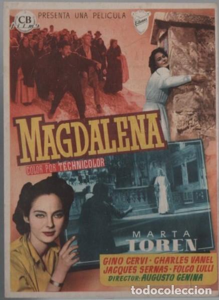 Cine: PROGRAMA DE CINE: MAGDALENA PC-11909 - Foto 1