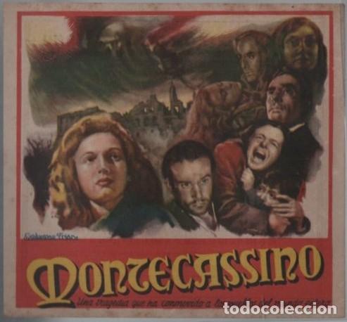 Cine: PROGRAMA DE CINE: MONTECASSINO PC-11913 - Foto 1