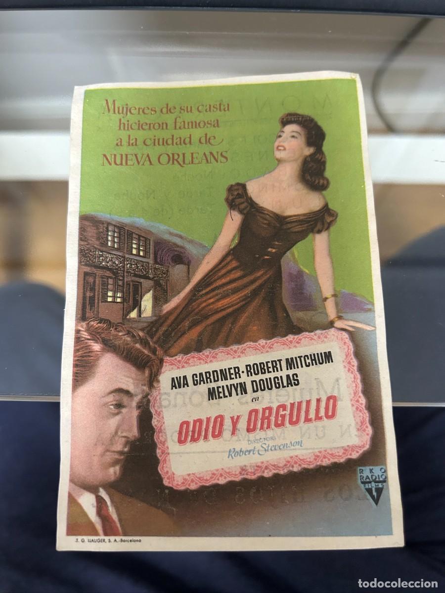 Cine: &ordm;1220 odio y orgullo cine monterrosa reus con publicidad buen estado