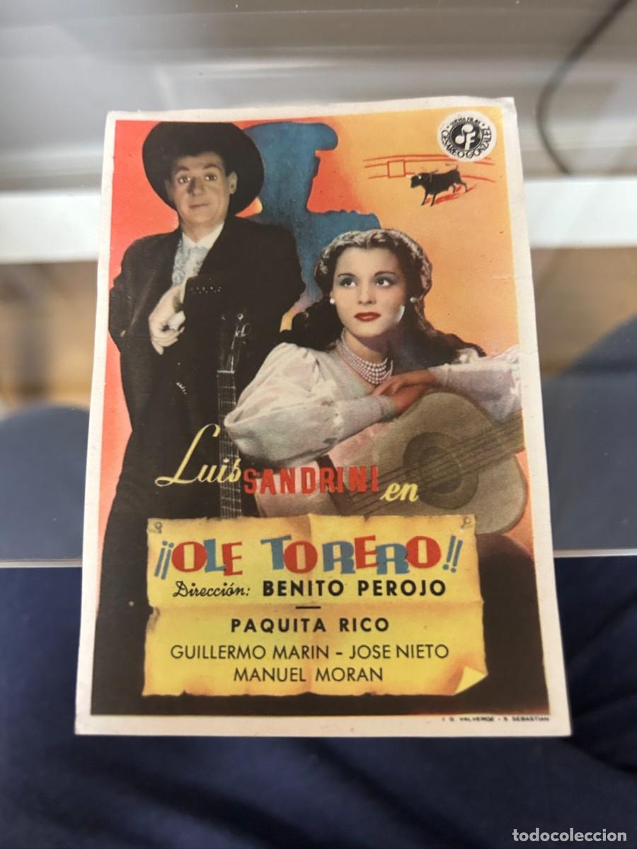 Cine: &ordm;1223 &rdquo; ole torero&rdquo; sin publicidad buen estado