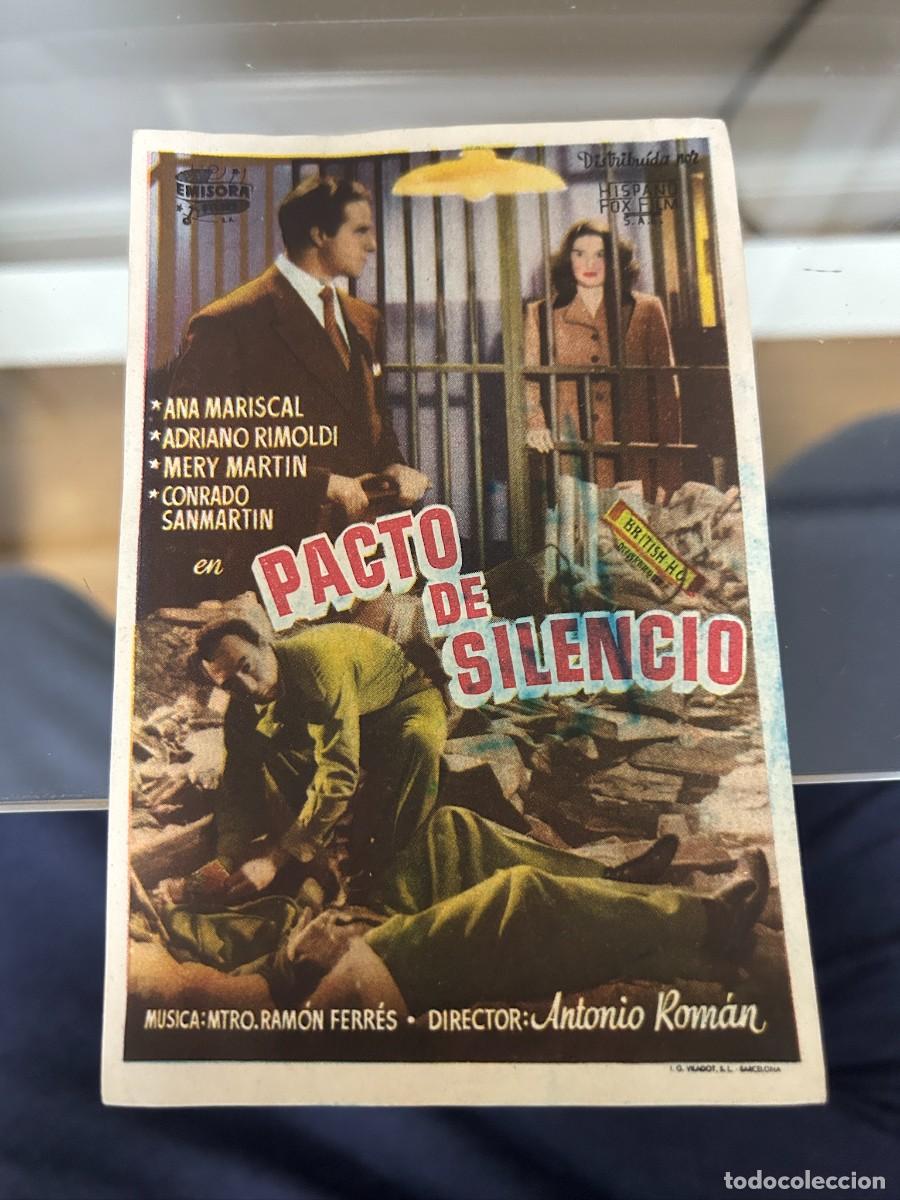 Cine: &ordm;1238 pacto de silencio sello de valladolid buen estado
