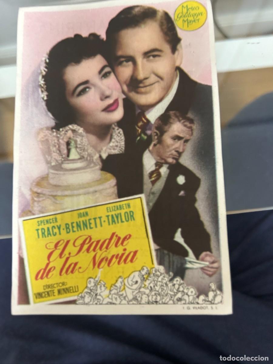 Cine: &ordm;1241 el padre de la novia teatro bartrina reus con publicidad buen estado