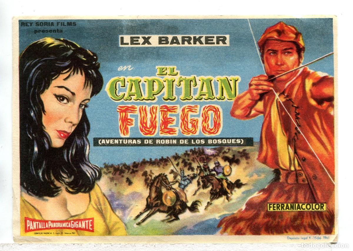 Cine: EL CAPIT&Aacute;N FUEGO, con Lex Braker.